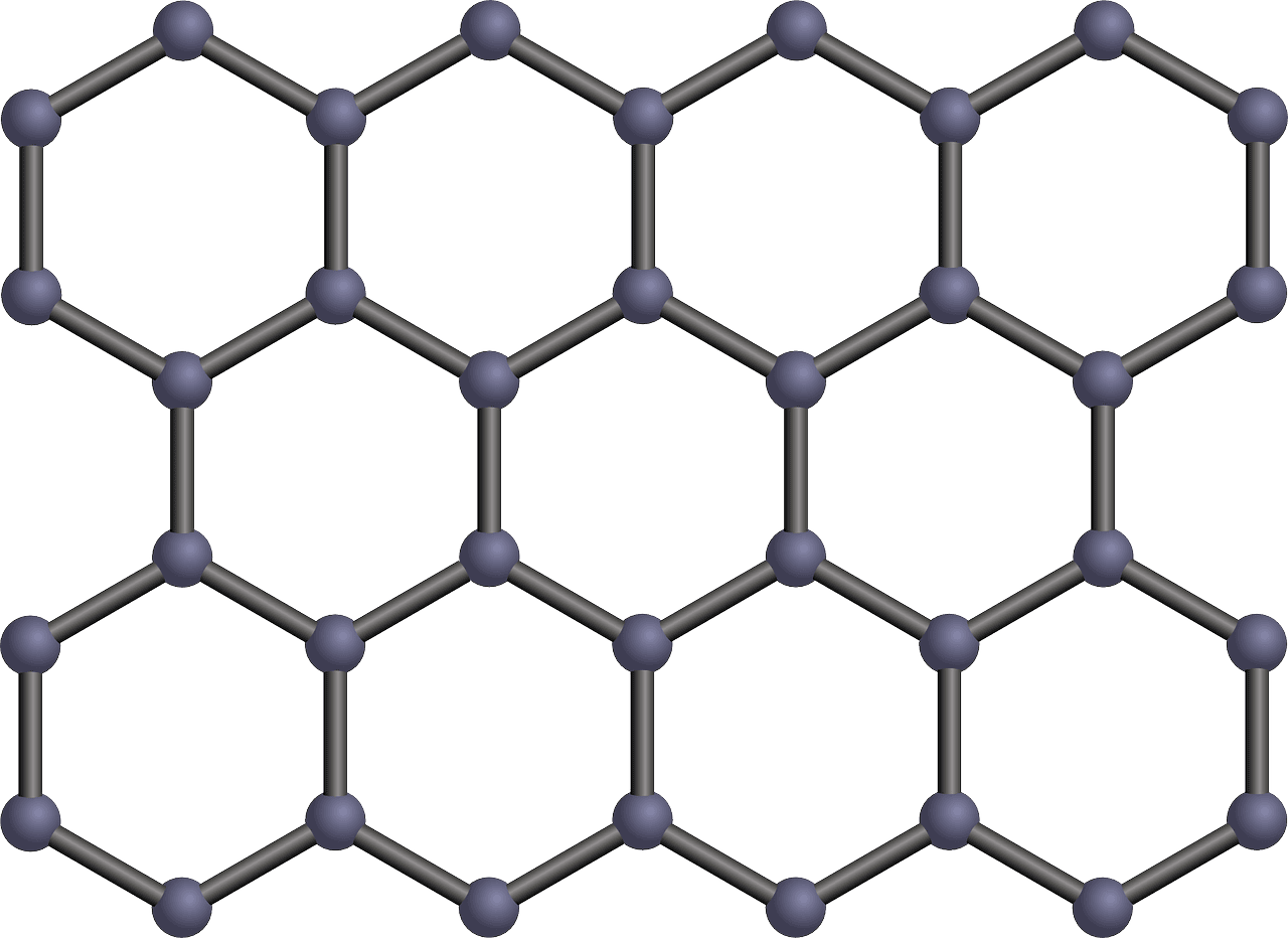 graphene, graphite, benzene