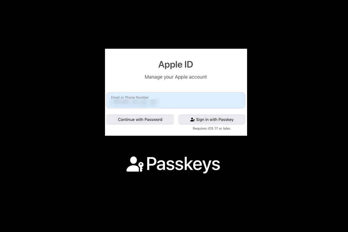 Apple ID Passkeys