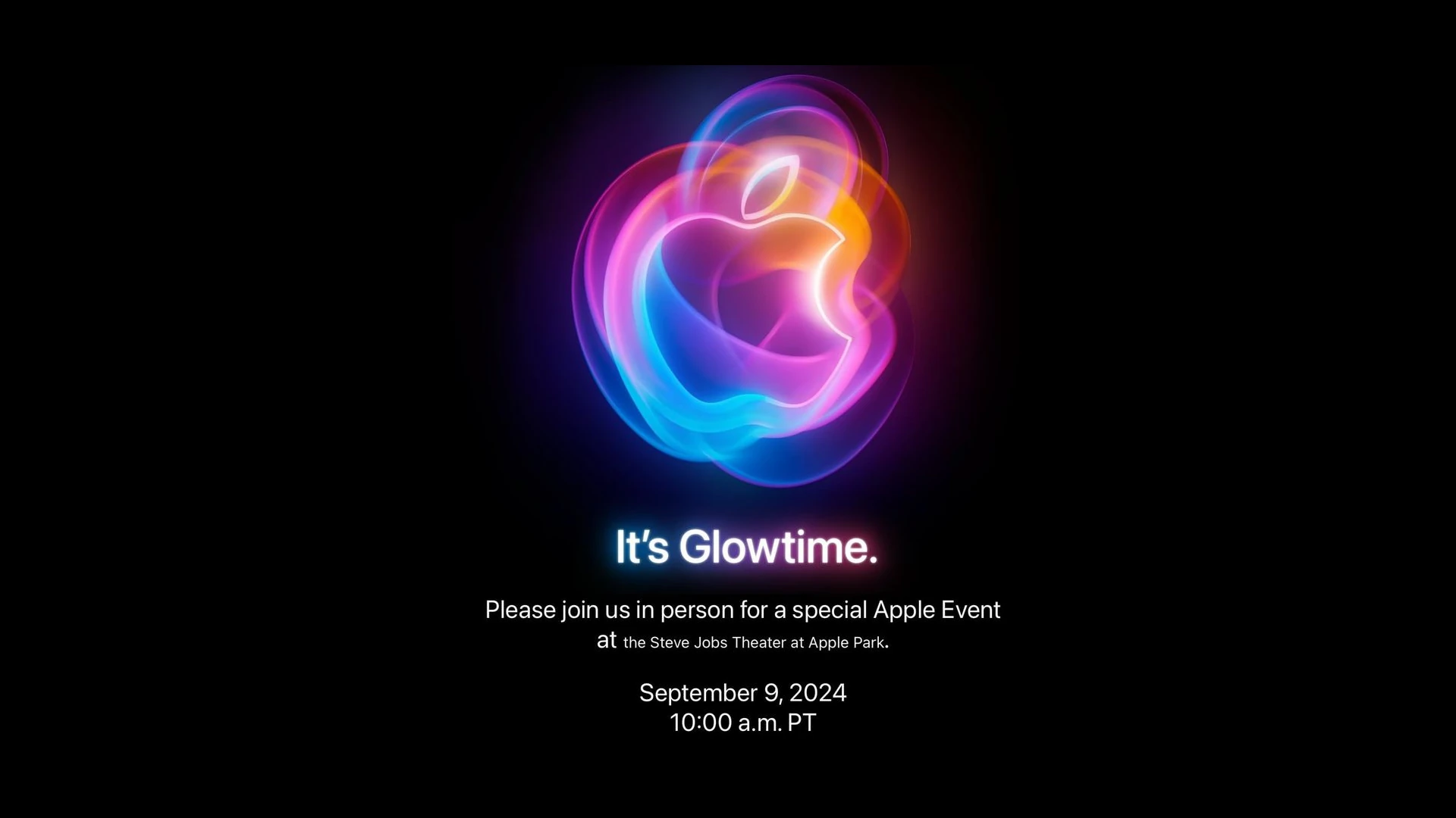 Apple It's Glowtime Event