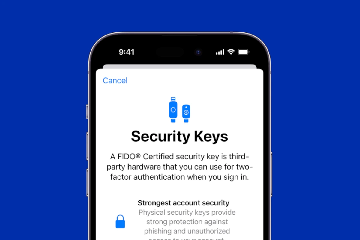 Apple Security Keys