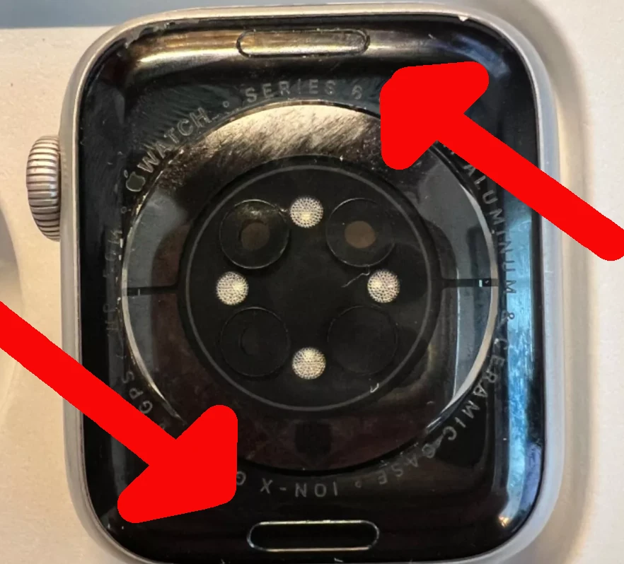 Apple Watch Band Release Buttons