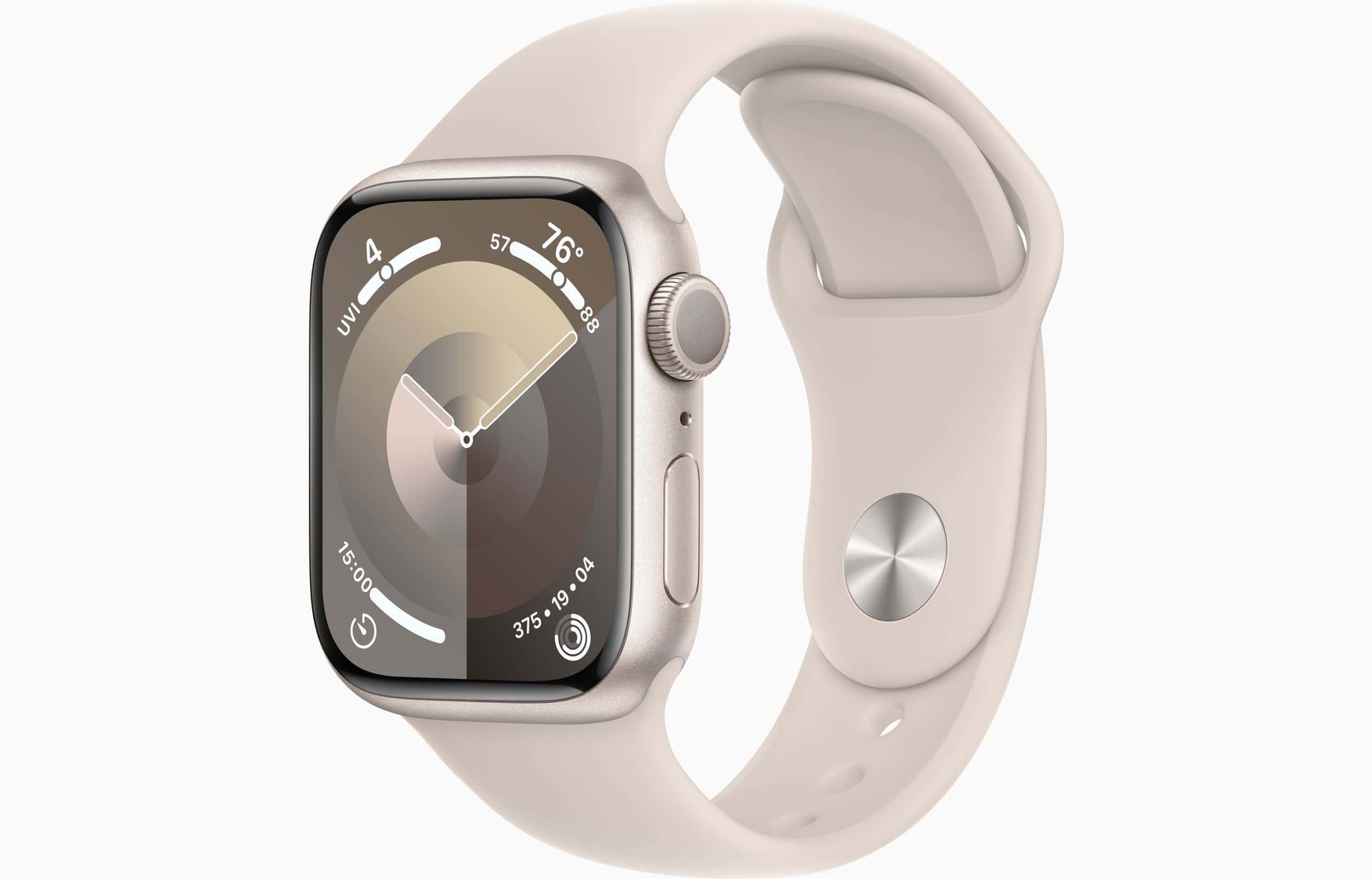 Starlight Apple Watch