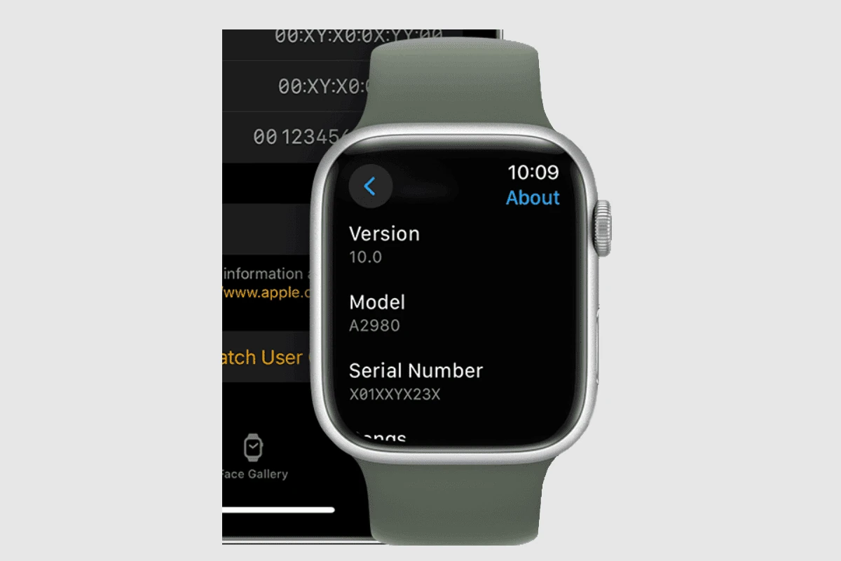 Apple watch 4 model number best sale