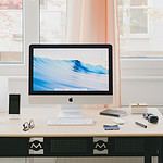 turned silver iMac