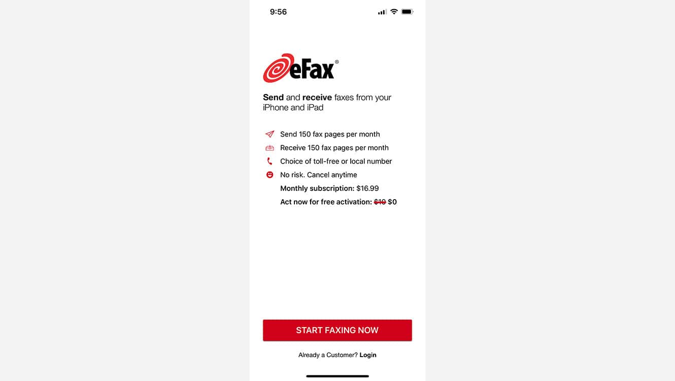 eFax iPhone