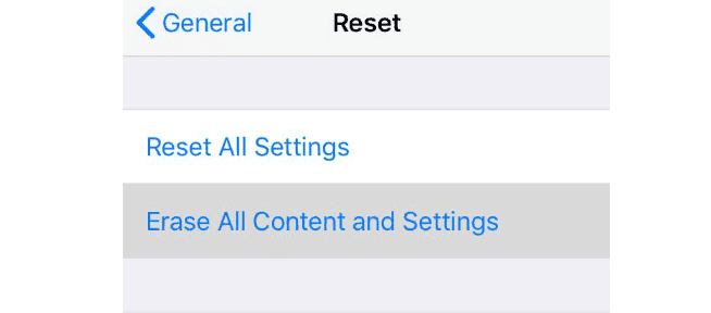 How to factory reset iPhone