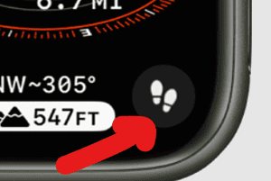 compass backtrack apple watch series 8