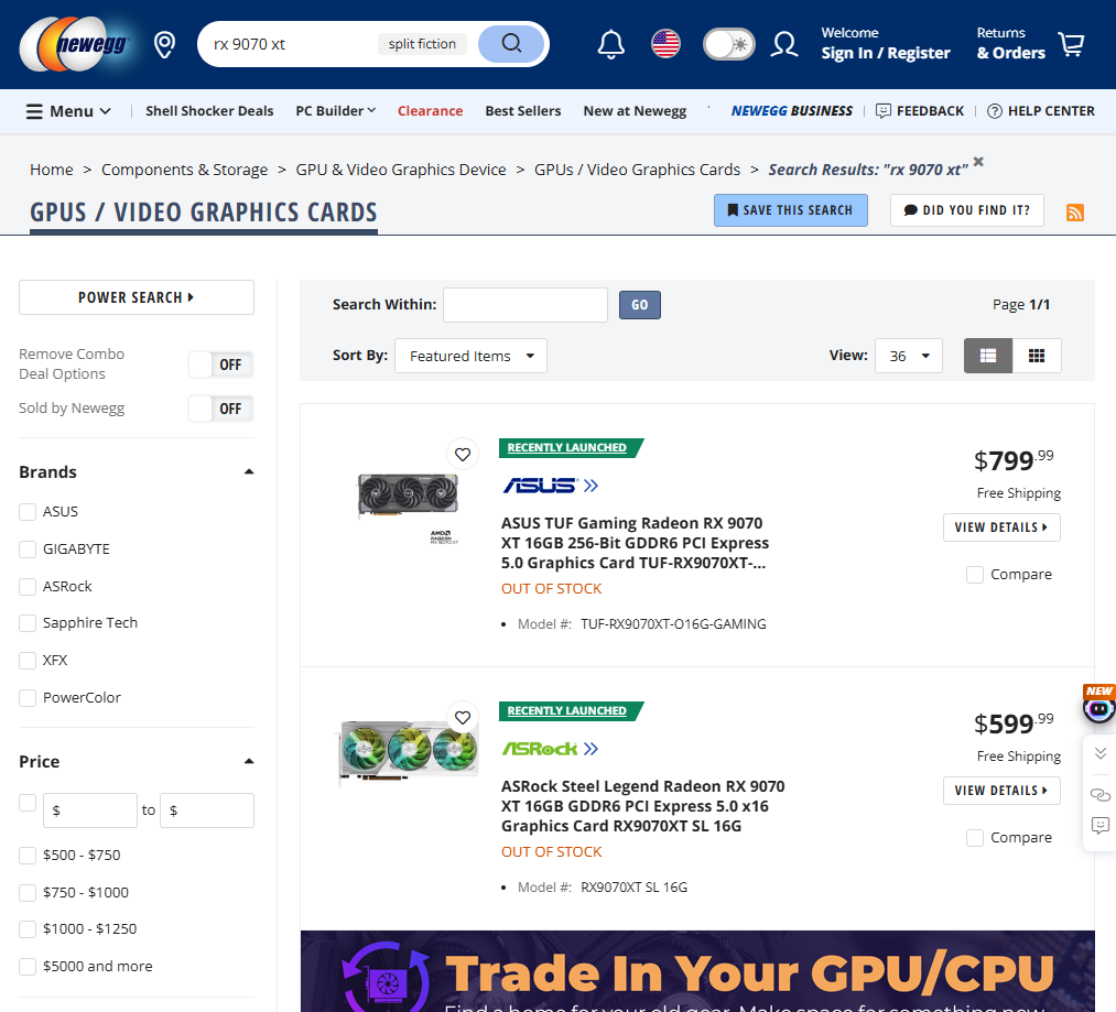 Newegg Fuels Fury as Radeon RX 9070 XT Orders Cancelled Due to ...