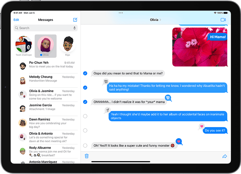 how to delete failed to send messages on ipad