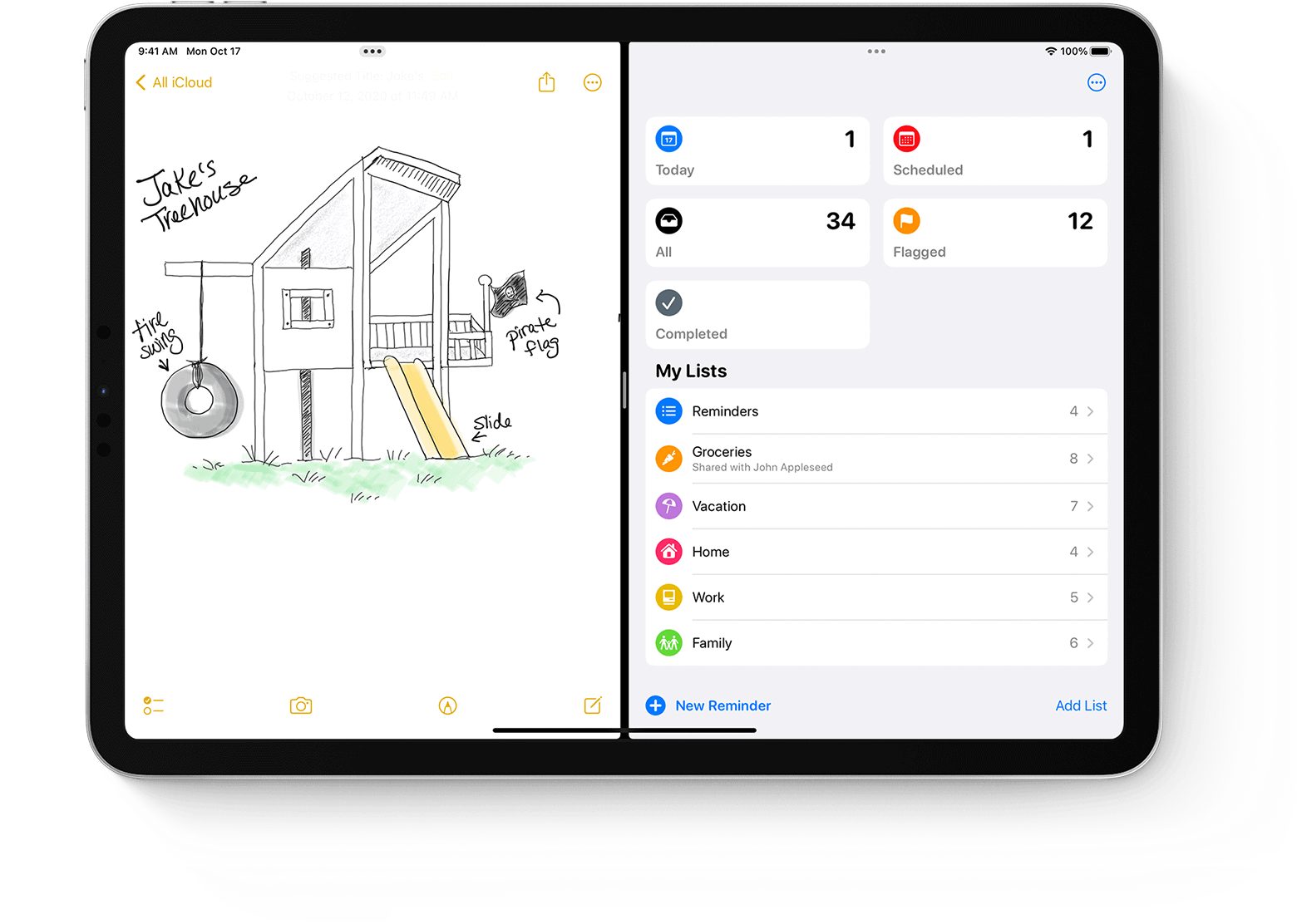 iPad Split Screen