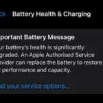 iPhone Battery Health Degraded