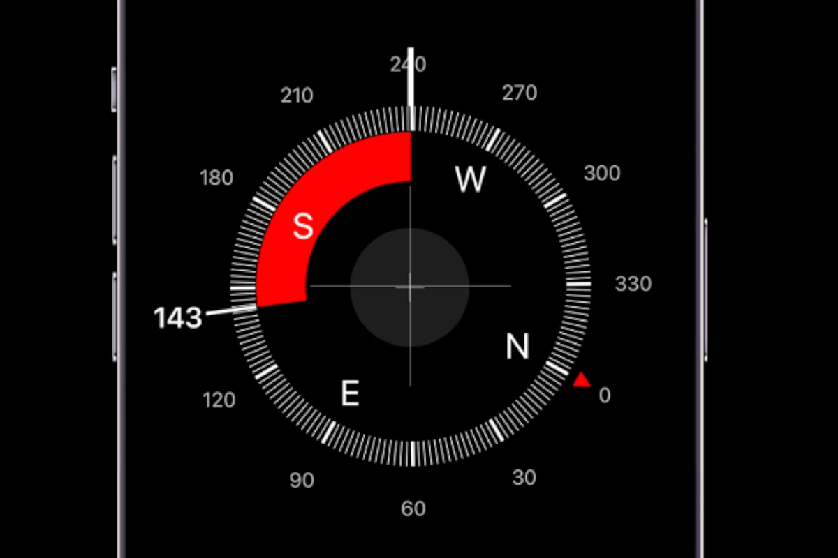 iPhone Compass