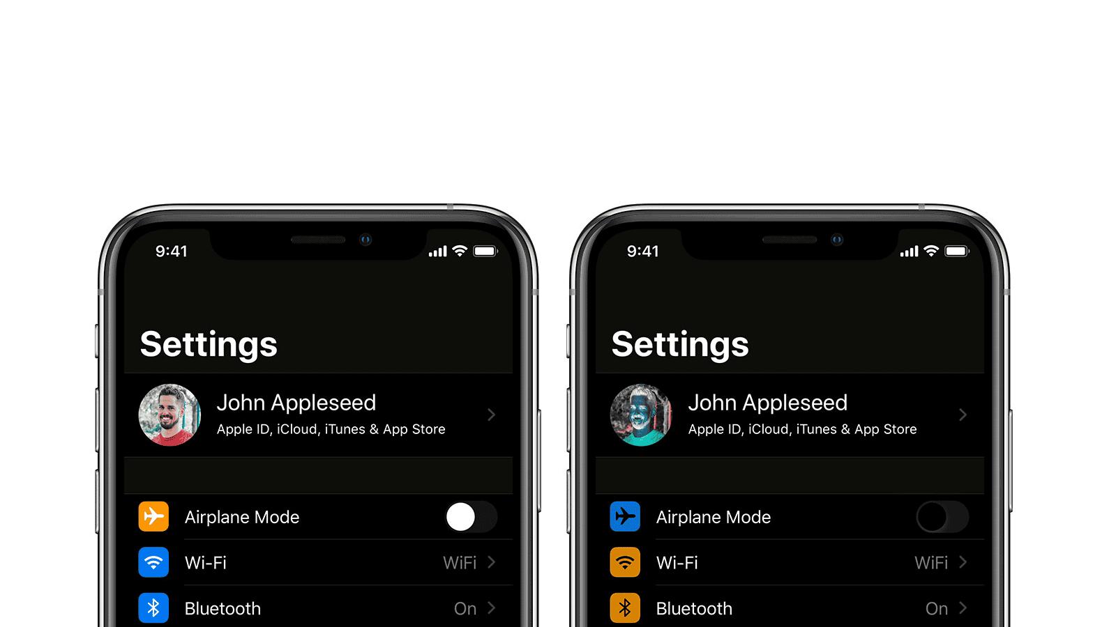 iPhone Invert Settings