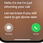 iPhone Live Voicemail