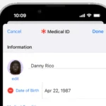 iPhone Medical ID