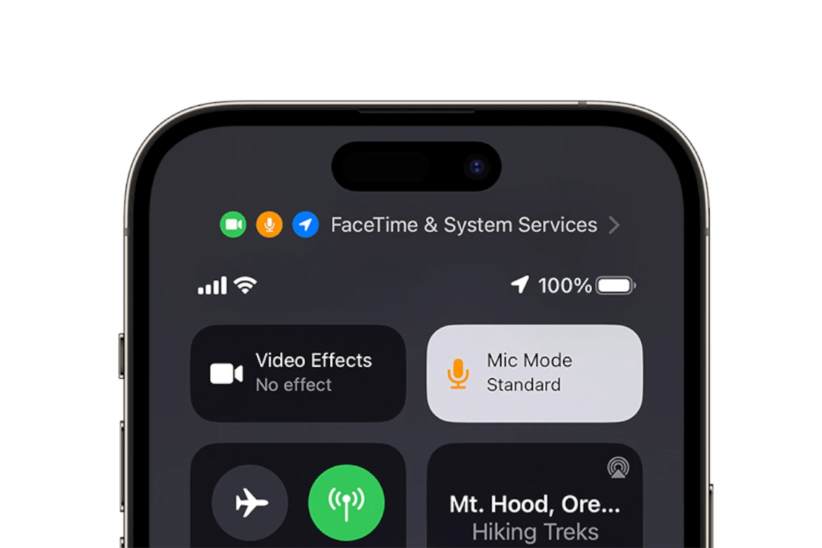 iPhone Mic Mode