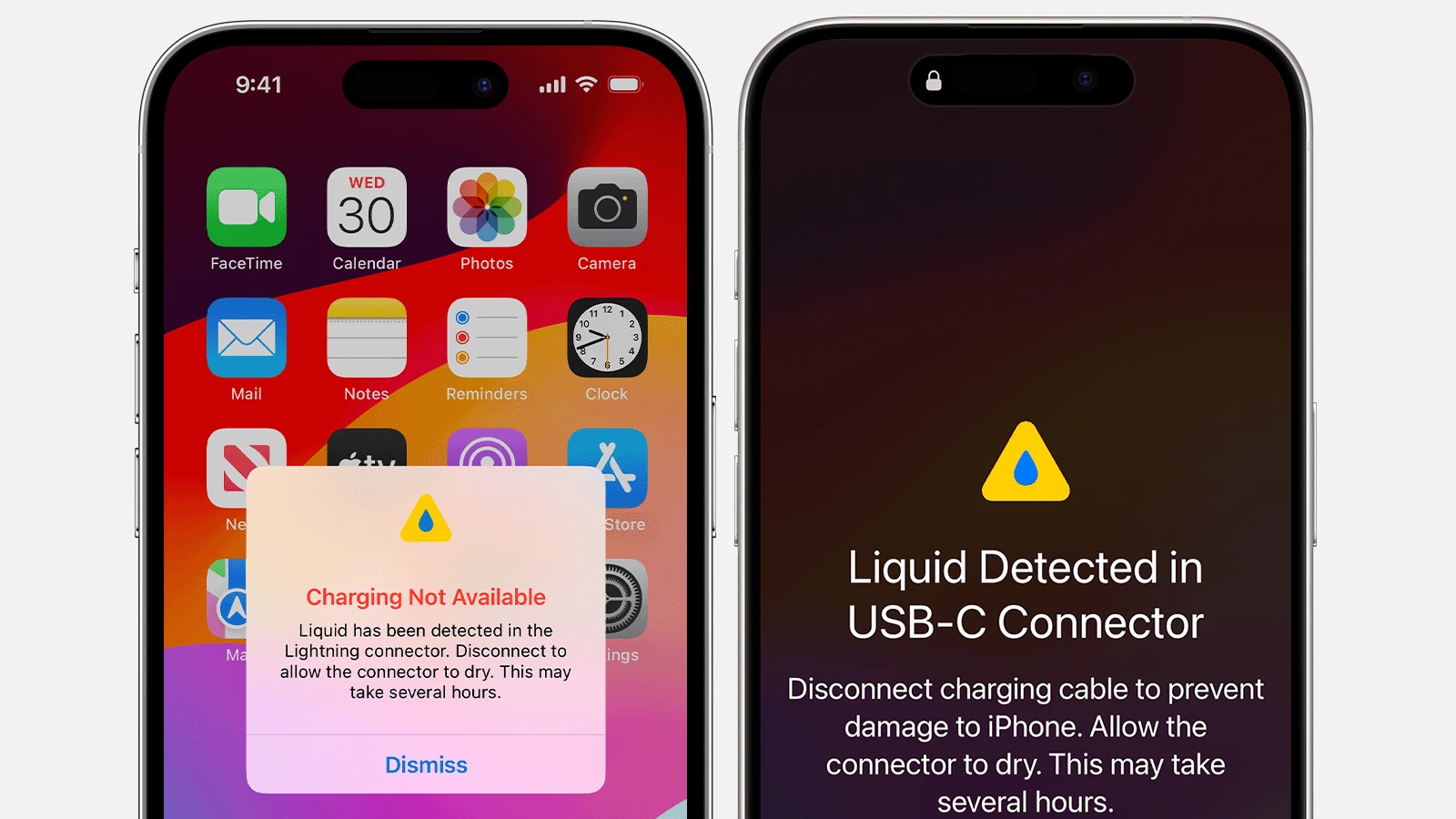 iPhone Liquid Has Been Detected