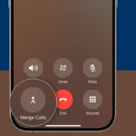 Merge Calls iPhone