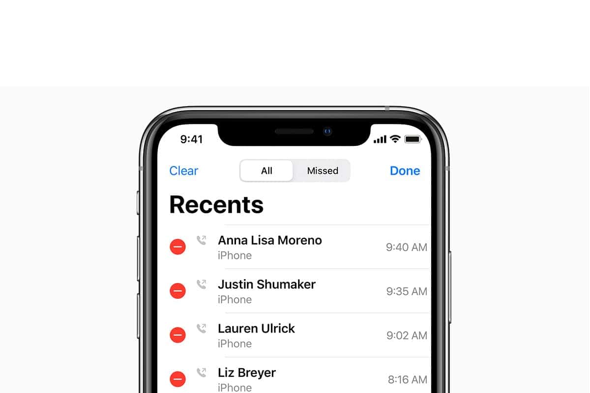 iPhone Missed Calls