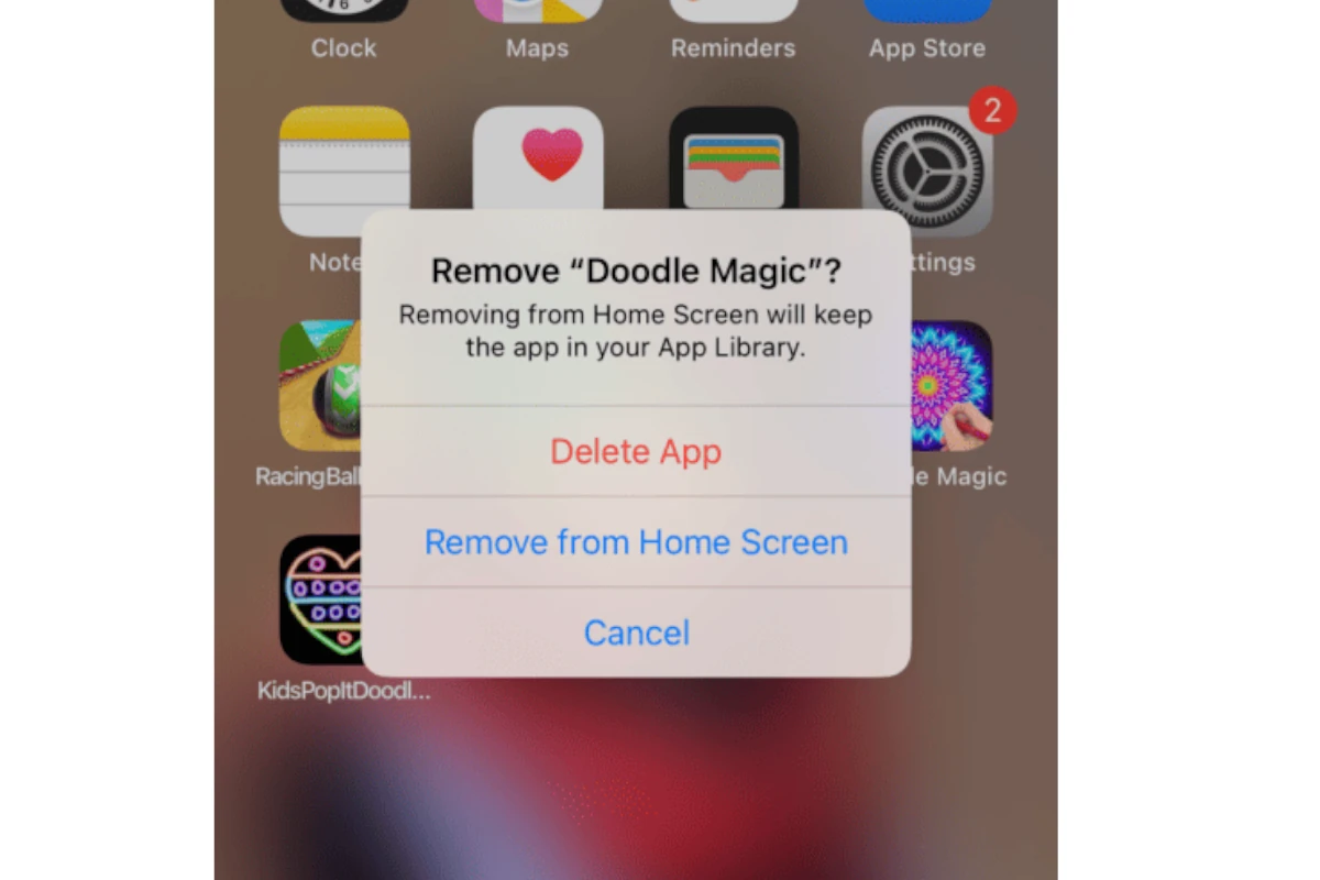 Remove App iPhone