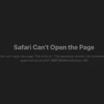 Safari Browser Issues