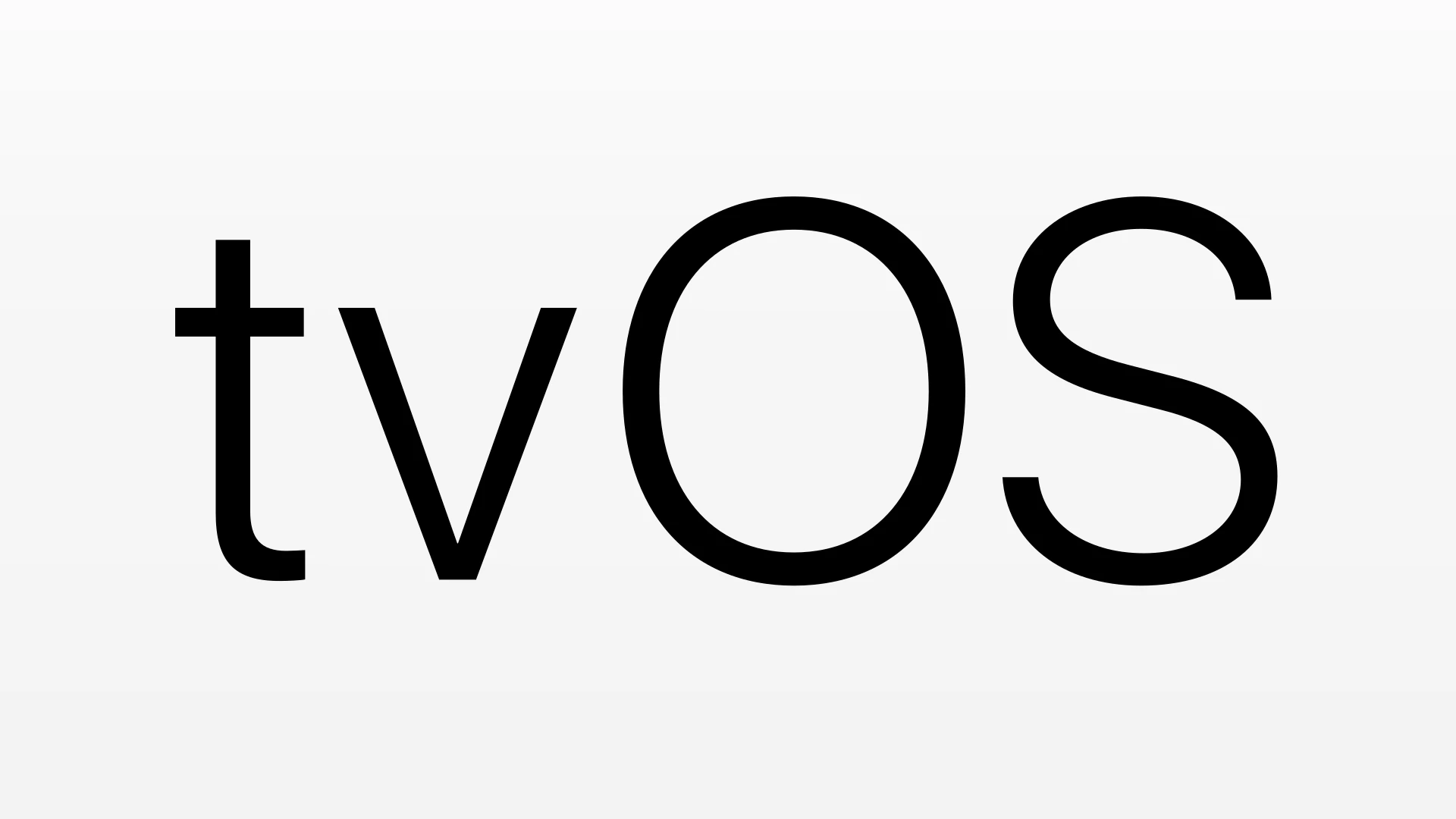 tvOS Logo